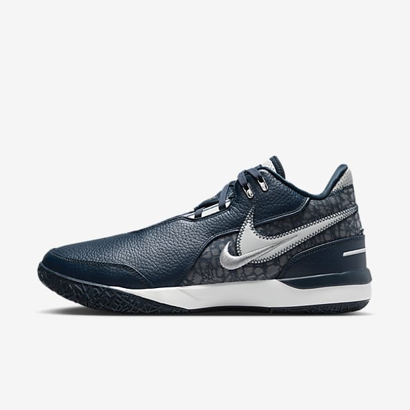 Lebron james shoes navy blue shop